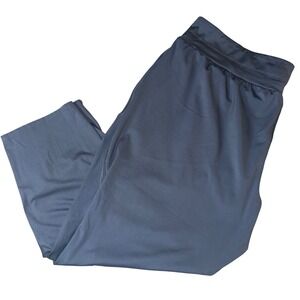 maurices Plus Size 2X Blue Athletic Sweats joggers Zipper Pockets Drawstring